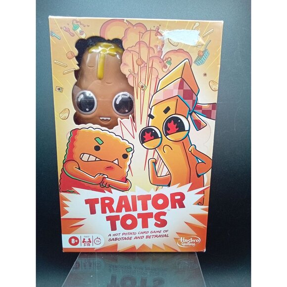 Traitor Tots Card Game For 8+ Hot Potato Strategy & Sabotage By Hasbro - Picture 1 of 5